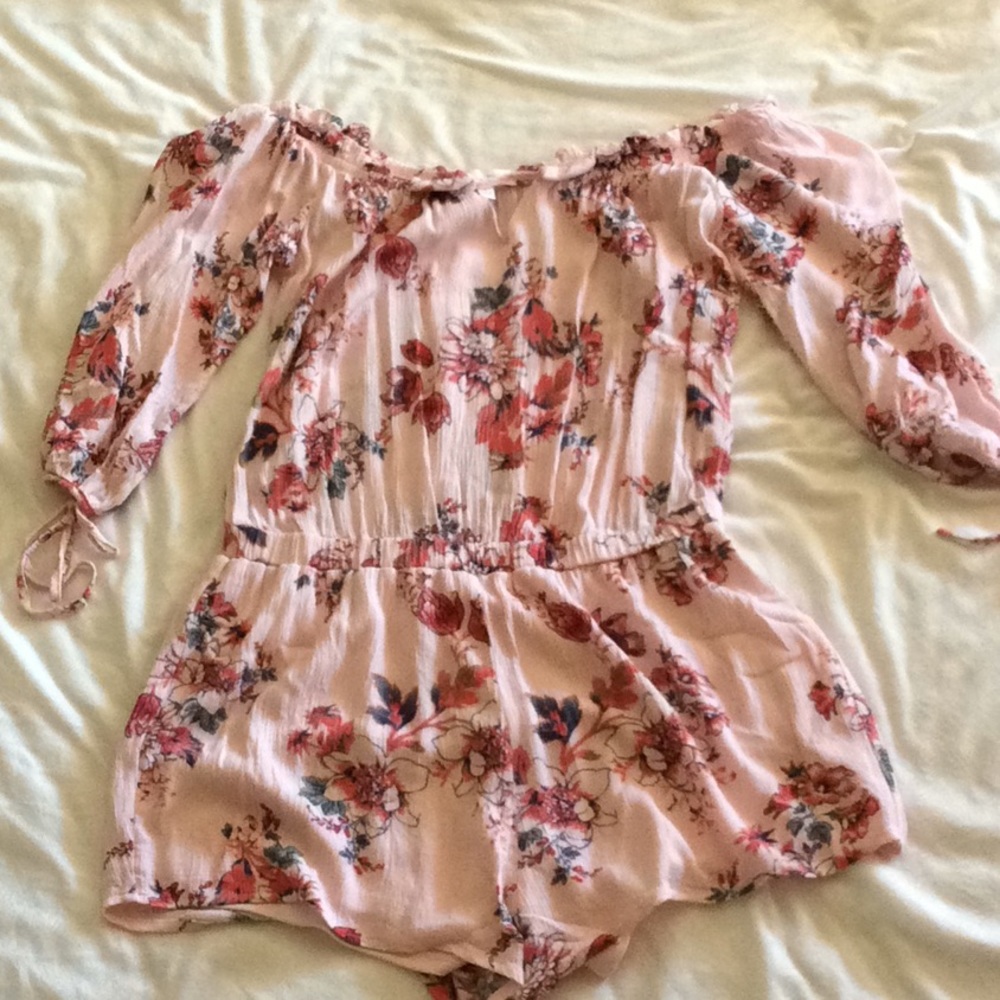 Off the shoulder romper